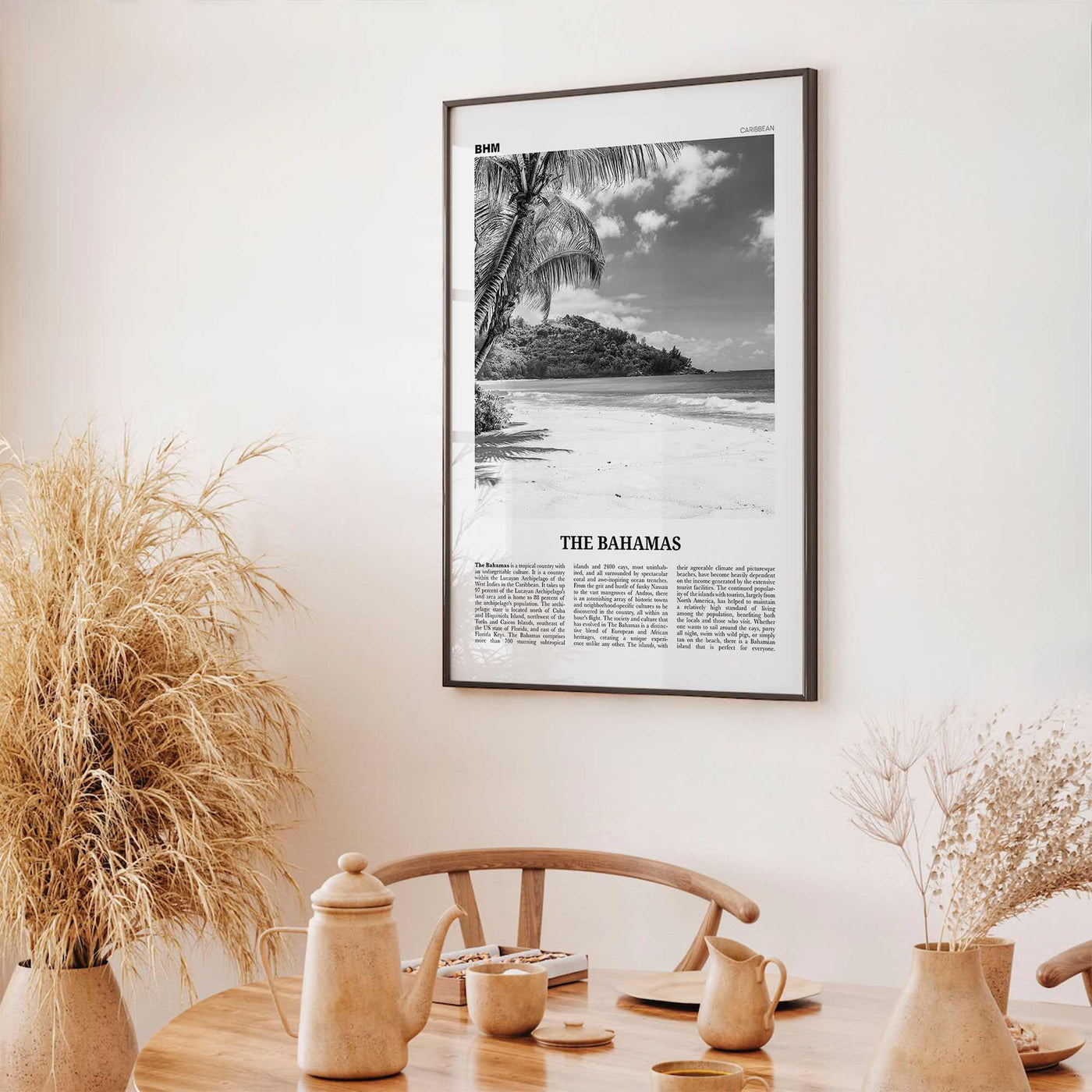 The Bahamas Print Black and White No 1, Bahamas Wall Art, Bahamas Poster, Bahamas Photo, Bahamas Decor, Nassau Islands Eleuthera, Caribbean