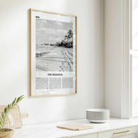 The Bahamas Print Black and White No 2, Bahamas Wall Art, Bahamas Poster, Bahamas Photo, Bahamas Decor, Nassau Islands Eleuthera, Caribbean