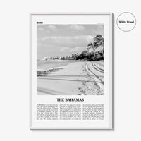 The Bahamas Print Black and White No 2, Bahamas Wall Art, Bahamas Poster, Bahamas Photo, Bahamas Decor, Nassau Islands Eleuthera, Caribbean