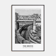 The Bronx Portrait B&W No 1 Poster