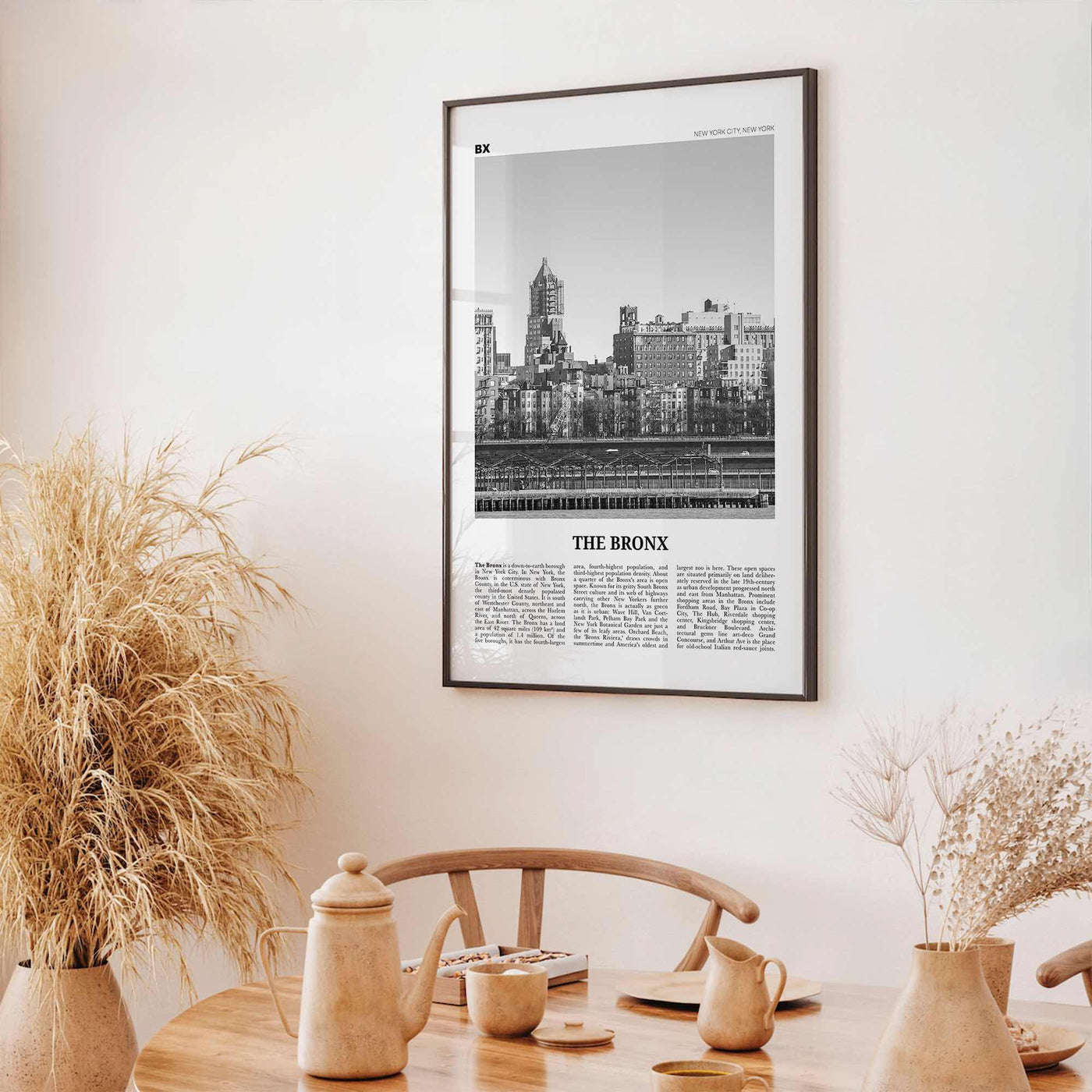 The Bronx Print Black and White No 1, The Bronx Wall Art, The Bronx Poster, The Bronx Photo, New York, USA, United States, North America