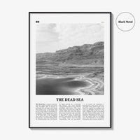 The Dead Sea Print Black and White, The Dead Sea Wall Art, The Dead Sea Poster, The Dead Sea Photo, The Dead Sea Wall Décor