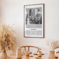 The Hague Print Black and White, The Hague Wall Art, The Hague Poster, The Hague Photo, Netherlands, Nederland, Den Haag, Holland, Europe