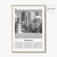 The Hague Print Black and White, The Hague Wall Art, The Hague Poster, The Hague Photo, Netherlands, Nederland, Den Haag, Holland, Europe