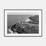 The Hamptons Landscape B&W Poster