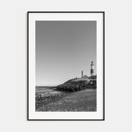 The Hamptons Photo B&W Poster