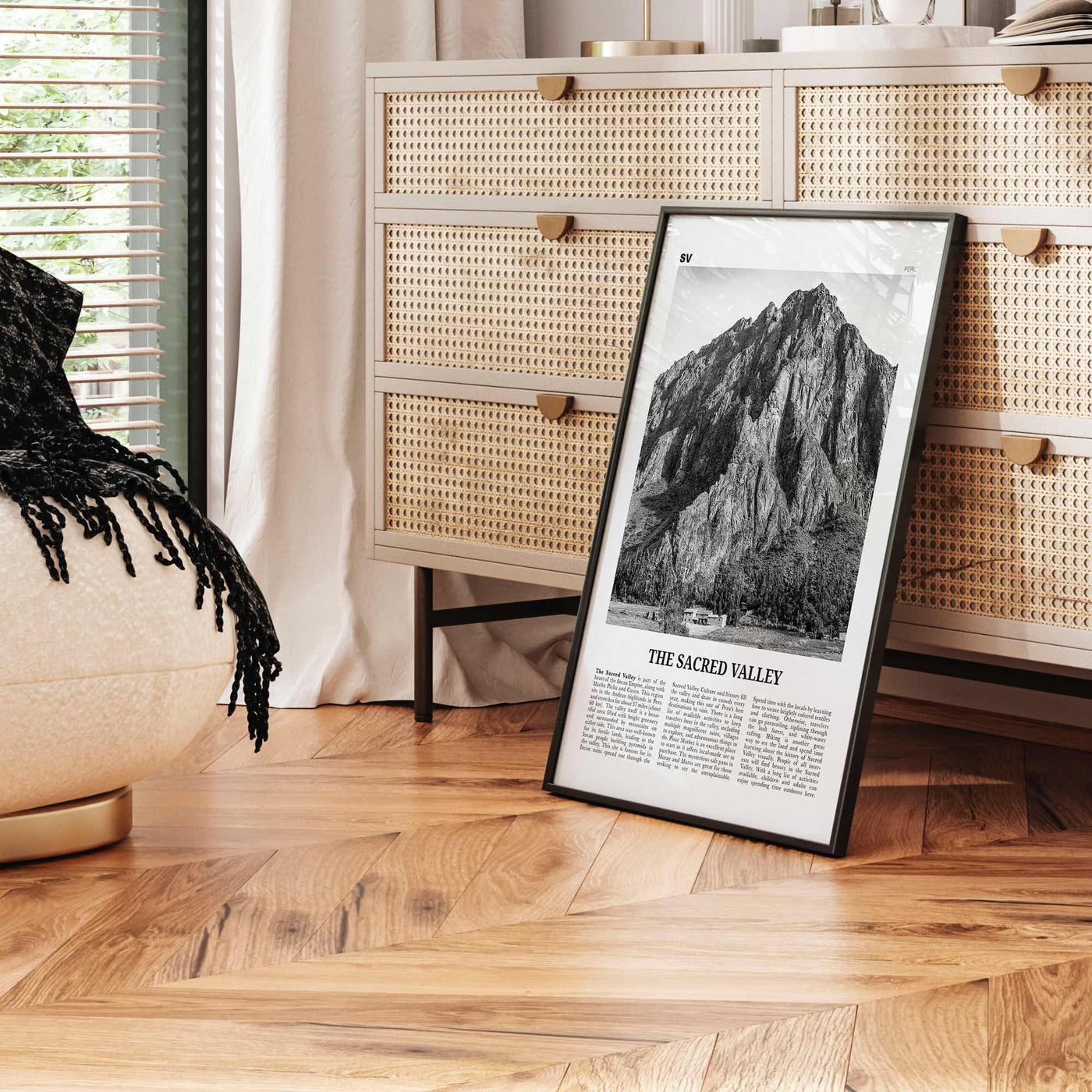 The Sacred Valley Print Black and White, The Sacred Valley Wall Art, The Sacred Valley Poster, The Sacred Valley Photo, Peru