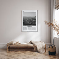 Thüringen Travel B&W Poster