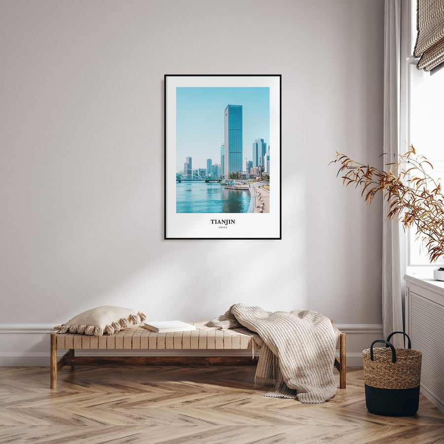 Tianjin Portrait Color Poster