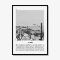 Tijuana Print Black and White, Tijuana Wall Art, Tijuana Poster, Tijuana Photo, Tijuana Wall Decor, Mexico, San Diego, Baja California