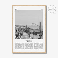 Tijuana Print Black and White, Tijuana Wall Art, Tijuana Poster, Tijuana Photo, Tijuana Wall Decor, Mexico, San Diego, Baja California