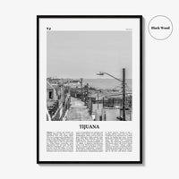 Tijuana Print Black and White, Tijuana Wall Art, Tijuana Poster, Tijuana Photo, Tijuana Wall Decor, Mexico, San Diego, Baja California