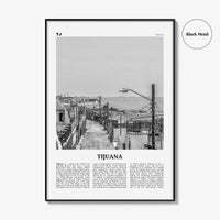 Tijuana Print Black and White, Tijuana Wall Art, Tijuana Poster, Tijuana Photo, Tijuana Wall Decor, Mexico, San Diego, Baja California