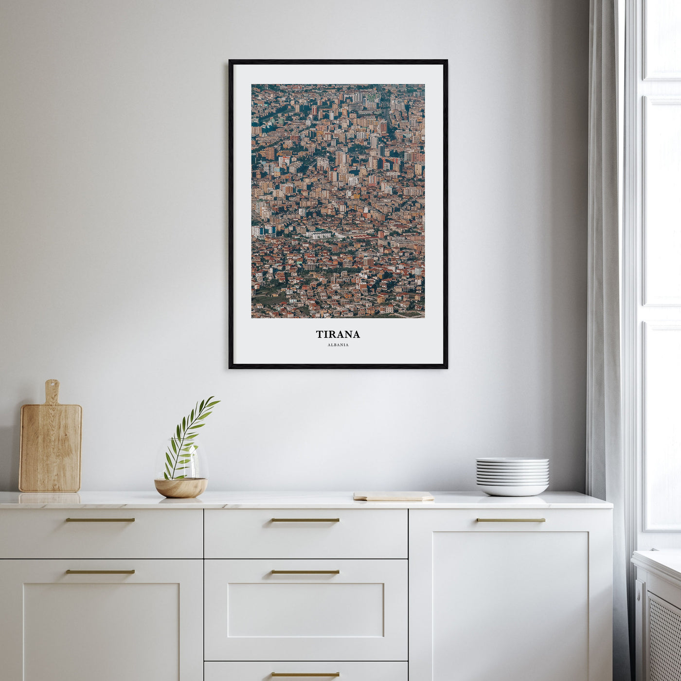 Tirana Portrait Color Poster