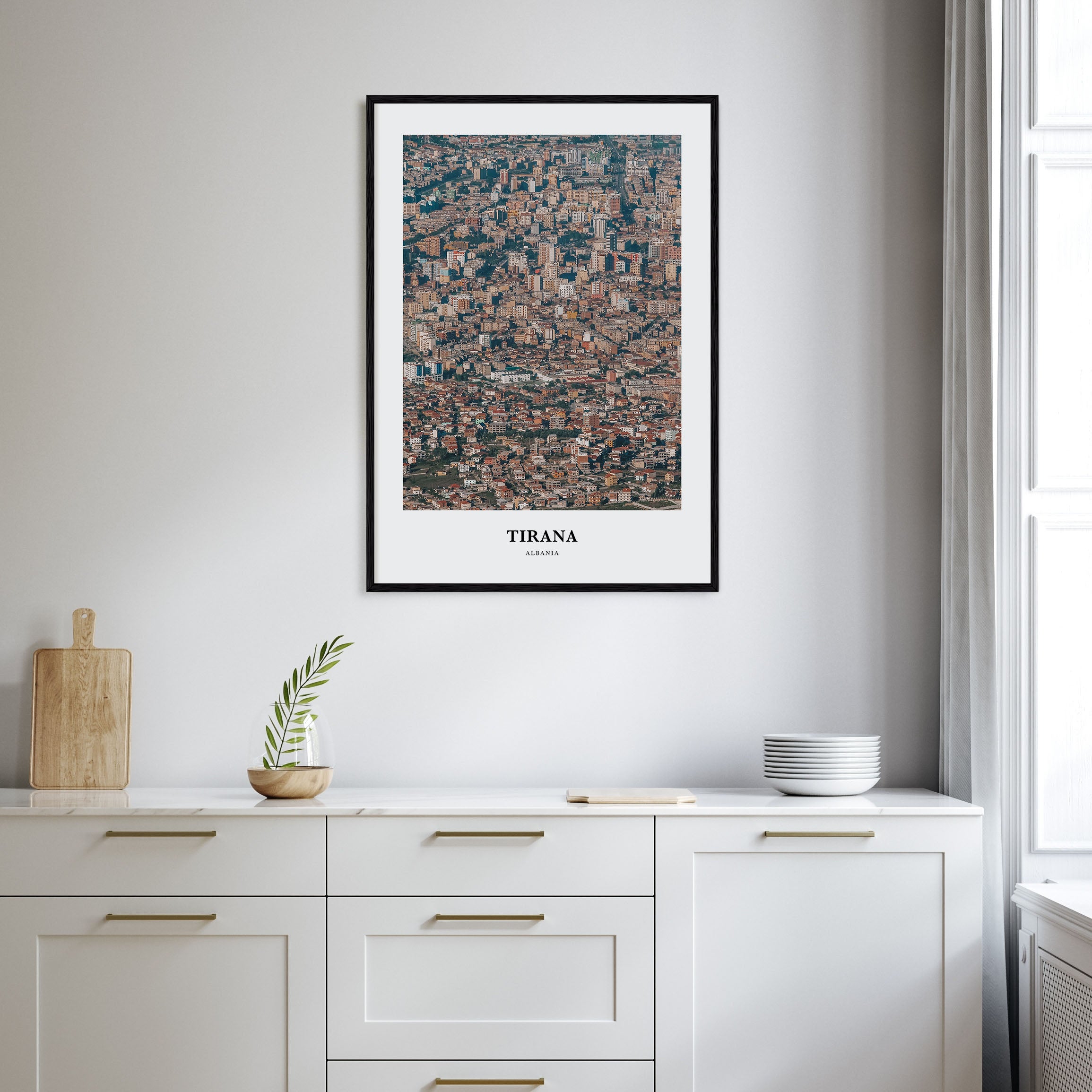 Tirana Portrait Color Poster