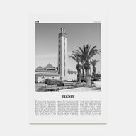 Tiznit Travel B&W Poster