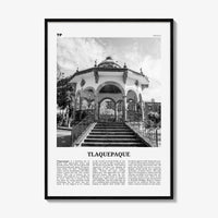 Tlaquepaque Print Black and White, Tlaquepaque  Wall Art, Tlaquepaque Poster,  Tlaquepaque Photo, Tlaquepaque Wall Décor, Mexico