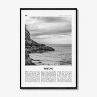 Tofino Print Black and White, Tofino Wall Art, Tofino Poster, Tofino Photo, Tofino Wall Décor, British Columbia, Canada