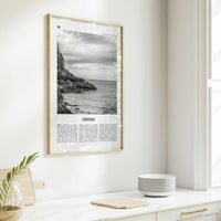 Tofino Print Black and White, Tofino Wall Art, Tofino Poster, Tofino Photo, Tofino Wall Décor, British Columbia, Canada