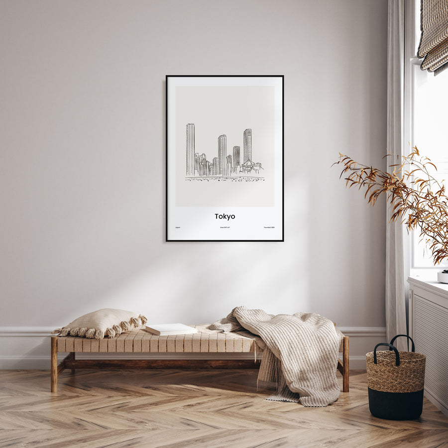Tokyo Drawn Poster