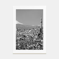 Tokyo Photo B&W No 1 Poster