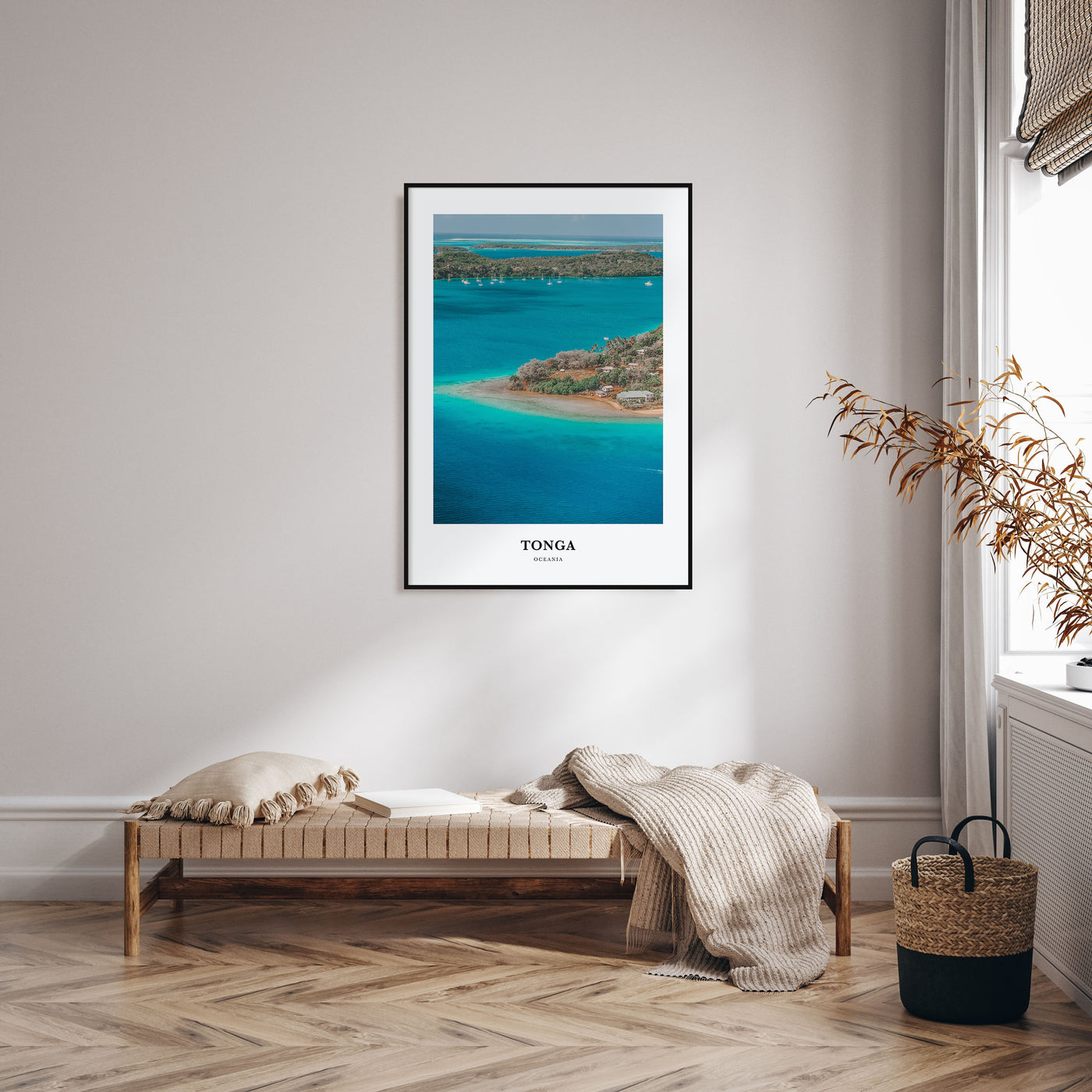Tonga Portrait Color Poster