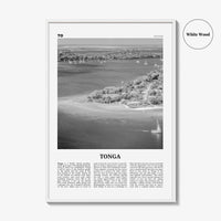 Tonga Print Black and White, Tonga Wall Art, Tonga Poster, Tonga Photo, Tonga Wall Decor, Puleʻanga Fakatuʻi ʻo Tonga, Nukuʻalofa