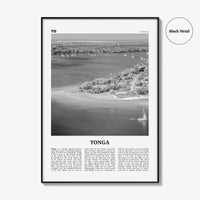 Tonga Print Black and White, Tonga Wall Art, Tonga Poster, Tonga Photo, Tonga Wall Decor, Puleʻanga Fakatuʻi ʻo Tonga, Nukuʻalofa