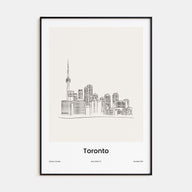Toronto Drawn No 1 Poster