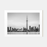 Toronto Landscape B&W Poster