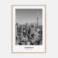 Toronto Portrait B&W No 1 Poster