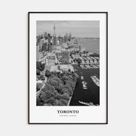 Toronto Portrait B&W No 2 Poster