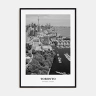 Toronto Portrait B&W No 2 Poster