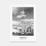 Toronto Portrait B&W No 3 Poster