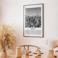 Toronto Print Black and White No 1, Toronto Wall Art, Toronto Poster, Toronto Photo, Toronto Wall Decor, Ontario, Canada, North America