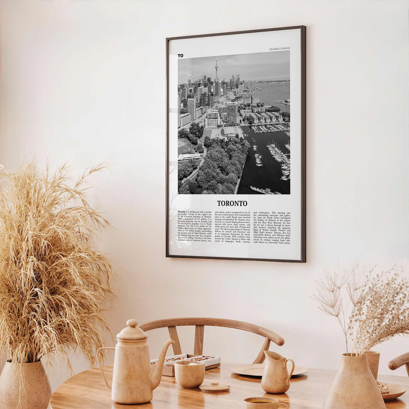 Toronto Print Black and White No 2, Toronto Wall Art, Toronto Poster, Toronto Photo, Toronto Wall Decor, Ontario, Canada, North America