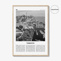 Toronto Print Black and White No 2, Toronto Wall Art, Toronto Poster, Toronto Photo, Toronto Wall Decor, Ontario, Canada, North America