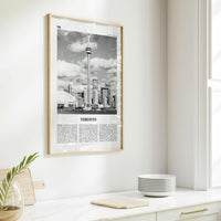 Toronto Print Black and White No 3, Toronto Wall Art, Toronto Poster, Toronto Photo, Toronto Wall Decor, Ontario, Canada, North America