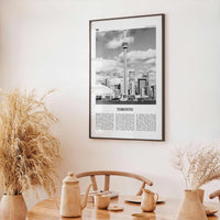 Toronto Print Black and White No 3, Toronto Wall Art, Toronto Poster, Toronto Photo, Toronto Wall Decor, Ontario, Canada, North America