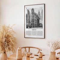 Toronto Print Black and White No 4, Toronto Wall Art, Toronto Poster, Toronto Photo, Toronto Wall Decor, Ontario, Canada, North America