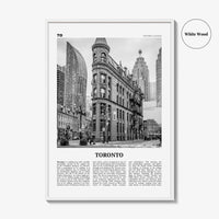 Toronto Print Black and White No 4, Toronto Wall Art, Toronto Poster, Toronto Photo, Toronto Wall Decor, Ontario, Canada, North America