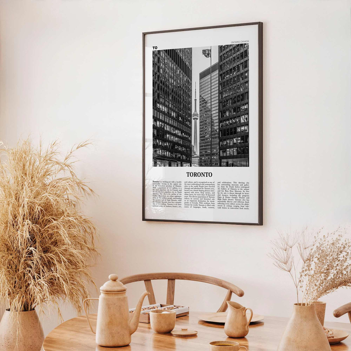 Toronto Print Black and White No 5, Toronto Wall Art, Toronto Poster, Toronto Photo, Toronto Wall Decor, Ontario, Canada, North America