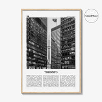 Toronto Print Black and White No 5, Toronto Wall Art, Toronto Poster, Toronto Photo, Toronto Wall Decor, Ontario, Canada, North America