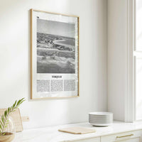 Torquay Print Black and White, Torquay Wall Art, Torquay Poster, Torquay Photo, Torquay Wall Décor, Torquay Map, Australia