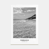 Torrance Portrait B&W Poster