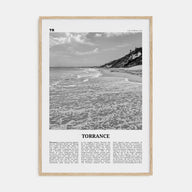 Torrance Travel B&W Poster