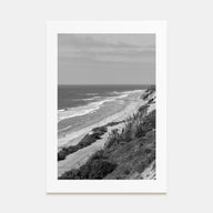 Torrey Pines Photo B&W Poster