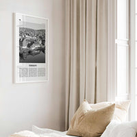 Torshavn Print Black and White, Tórshavn Wall Art, Tórshavn Poster, Tórshavn Photo, Tórshavn Wall Décor, Thorshavn, Faroe Islands