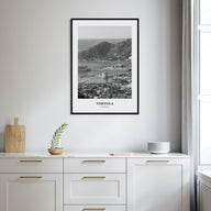 Tortola Portrait B&W Poster