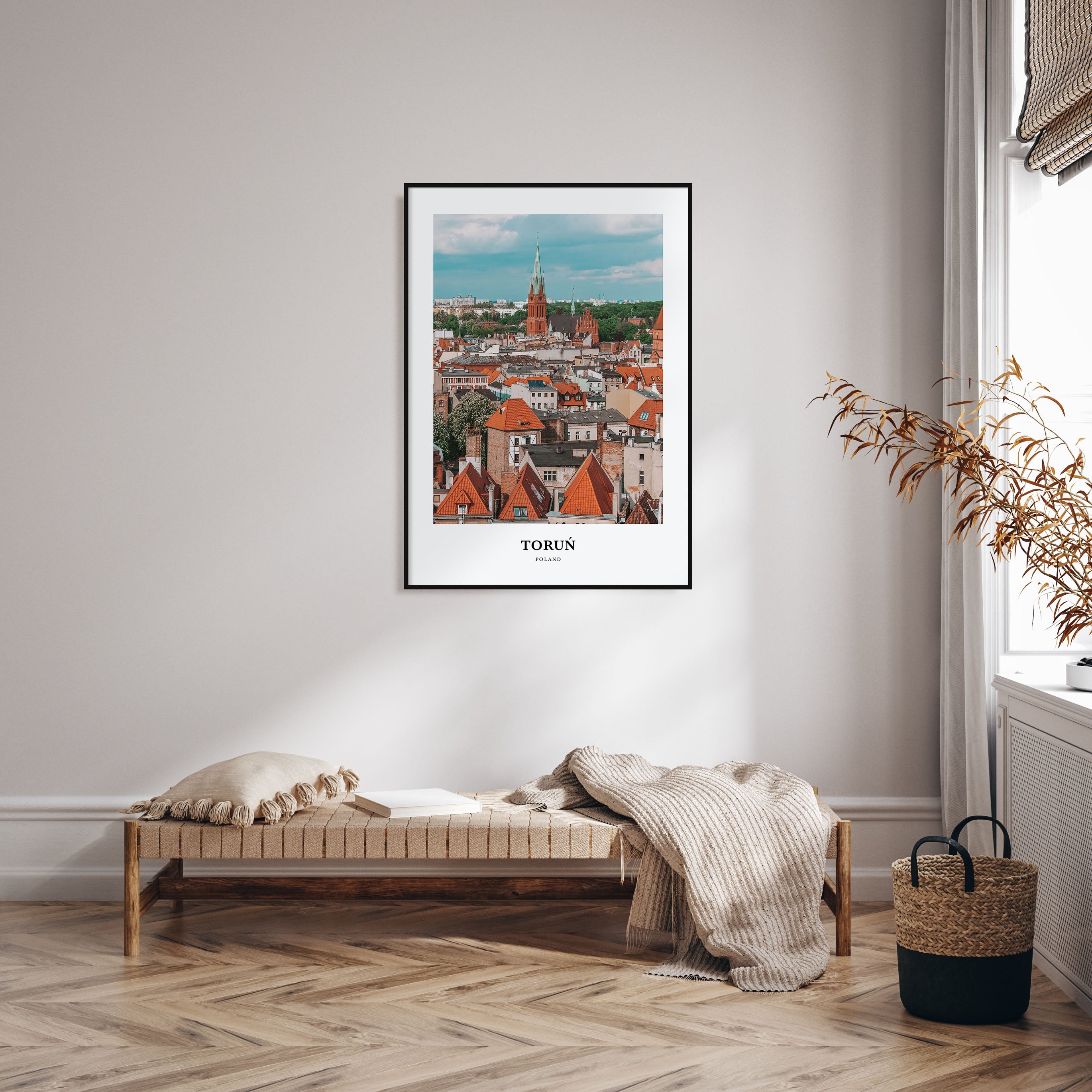 Toruń Portrait Color Poster